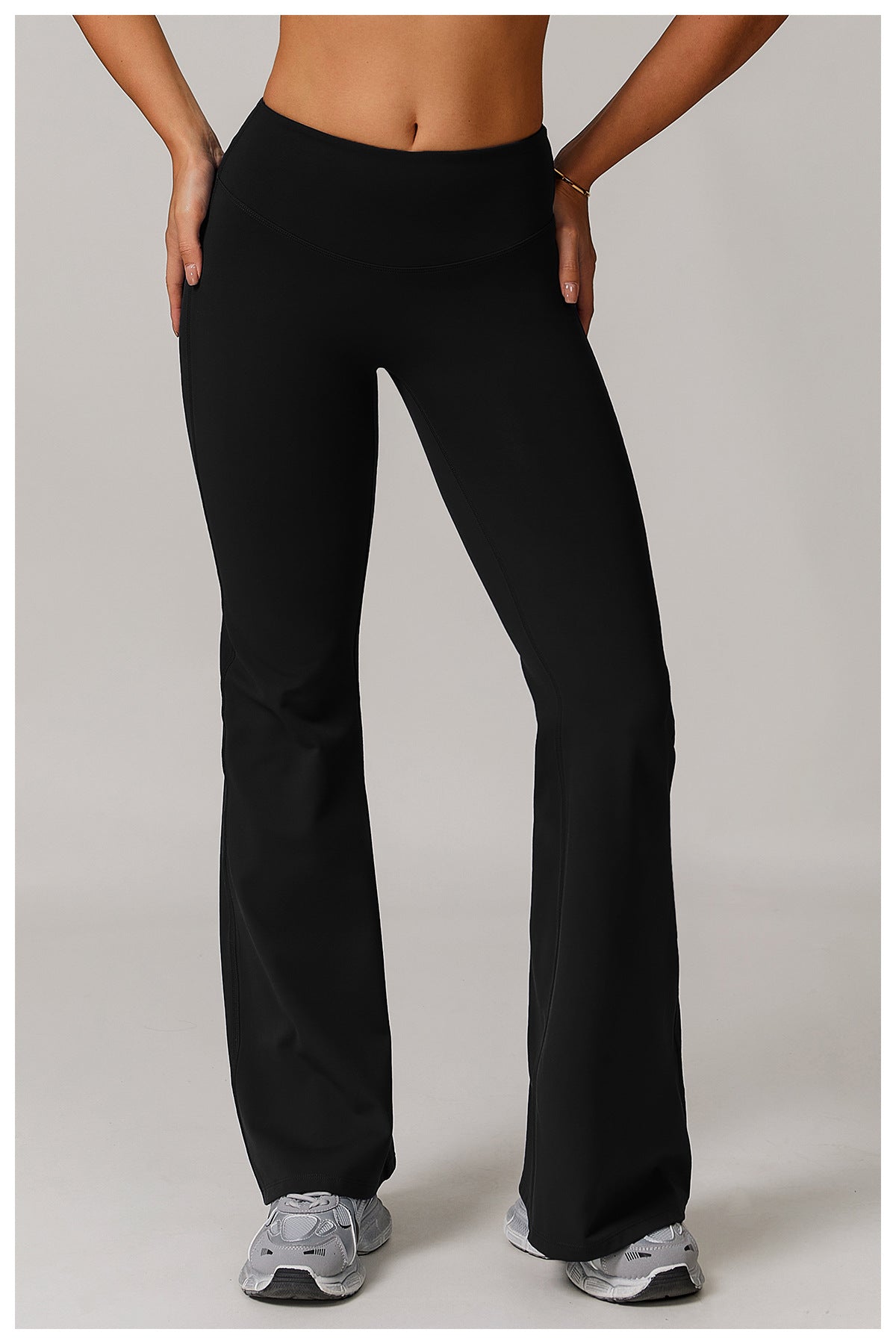 Fitted Flared Yoga Pants