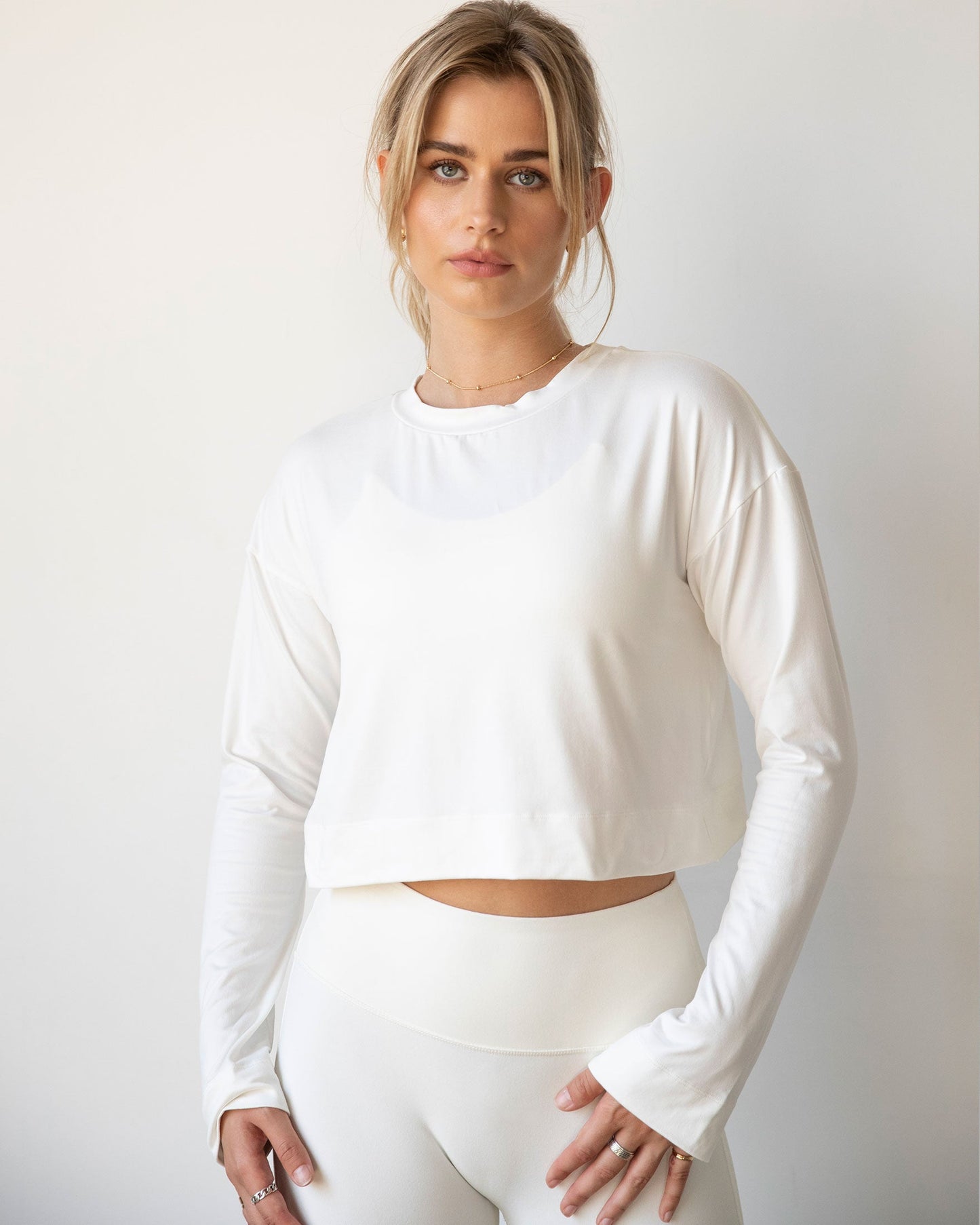 Go With The Flow Crop Long Sleeve-6