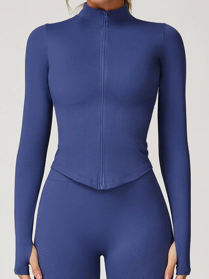 Earthbound Girl Zip-Up Yoga Jacket
