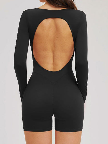 Second Skin Open-Back Bodysuit