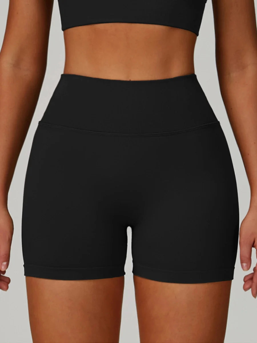 Earthbound Girl V-Waist High-Waist Shorts