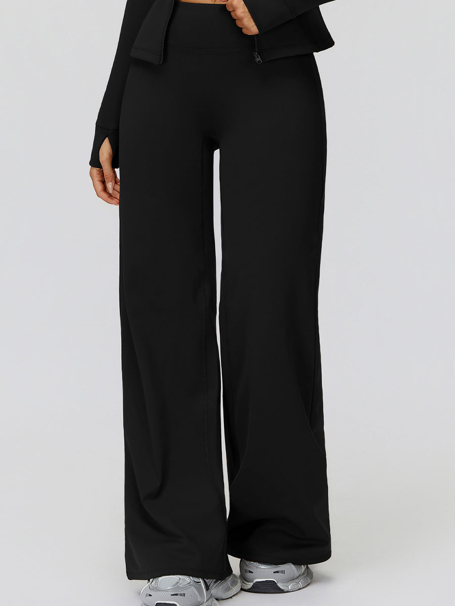 Chic Comfort Wide-Leg Trousers