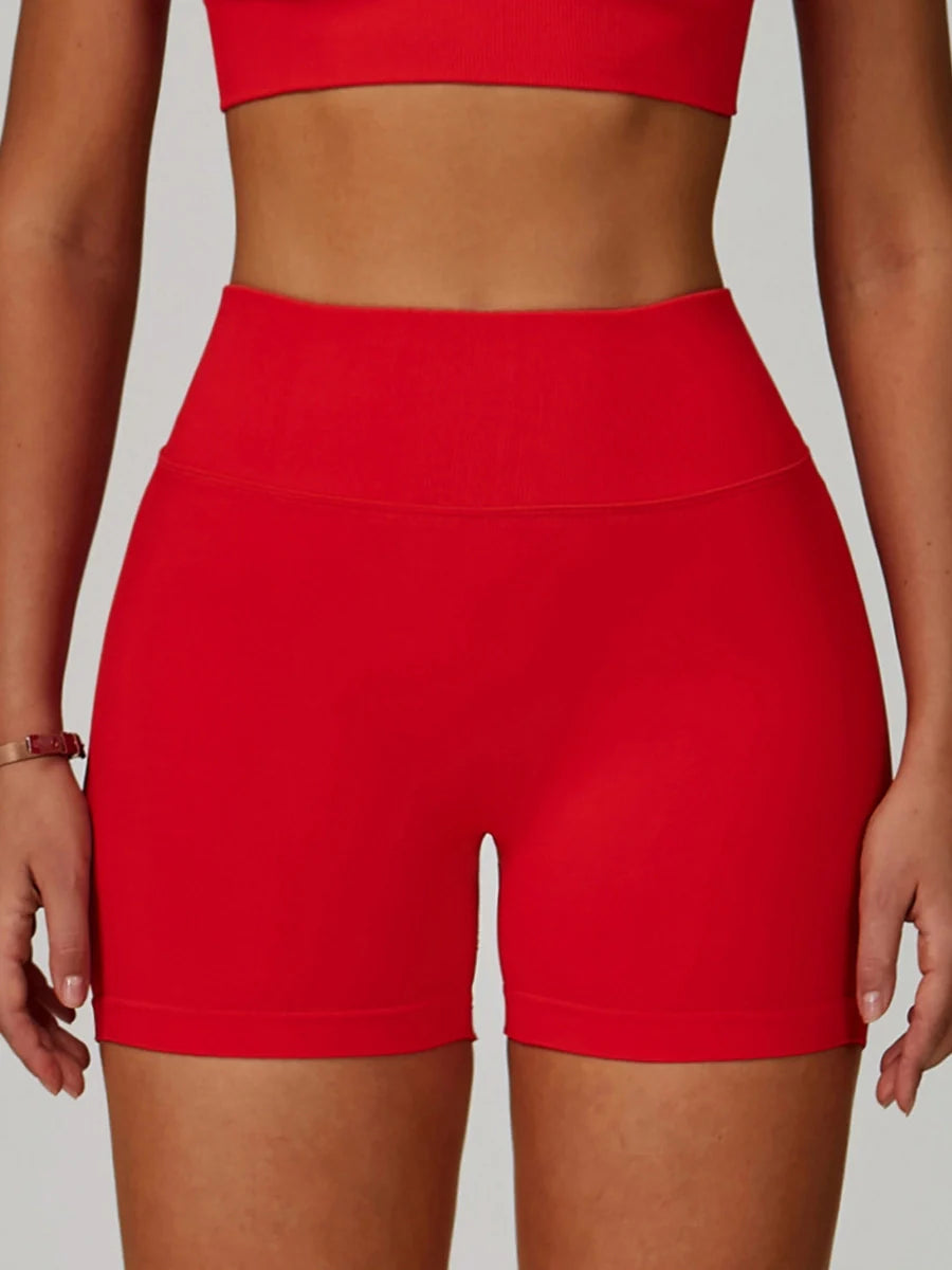 Earthbound Girl V-Waist High-Waist Shorts