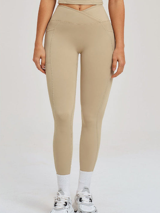 FlowLift Cross-Waist Flare Leggings