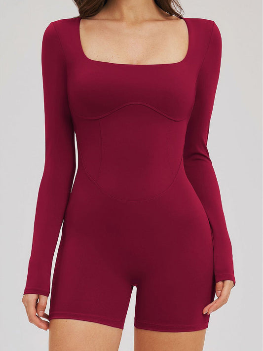 Second Skin Open-Back Bodysuit