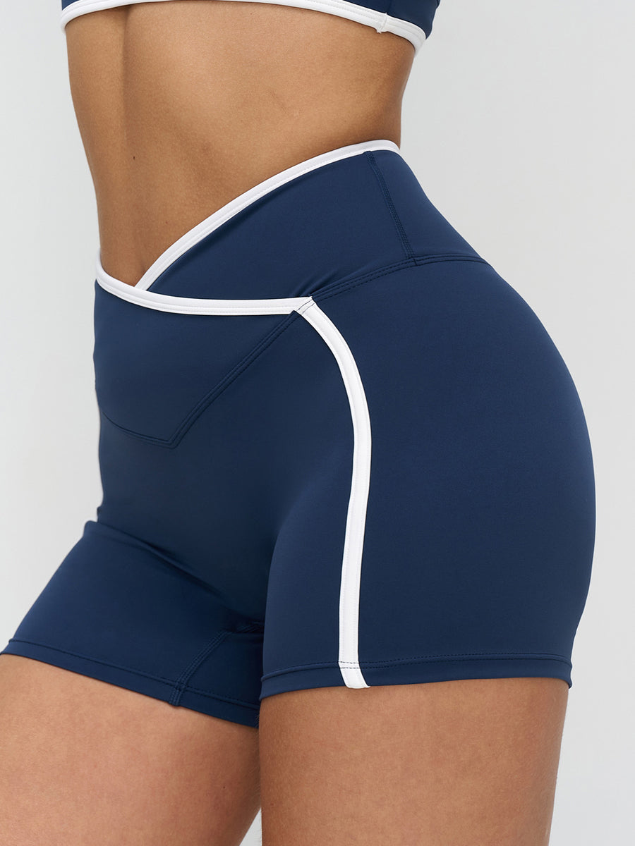 BareSculpt Cross-Waist Shorts