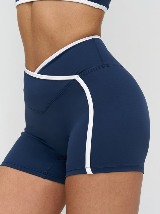 BareSculpt Cross-Waist Shorts