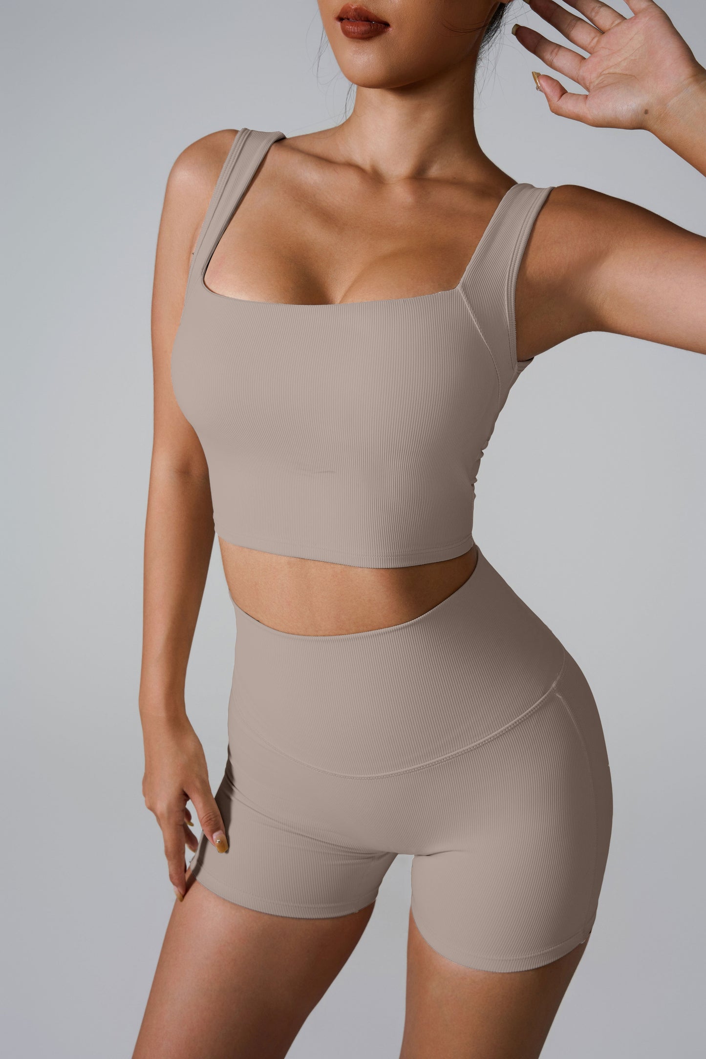 Hollow-Back Shockproof Sports Bra