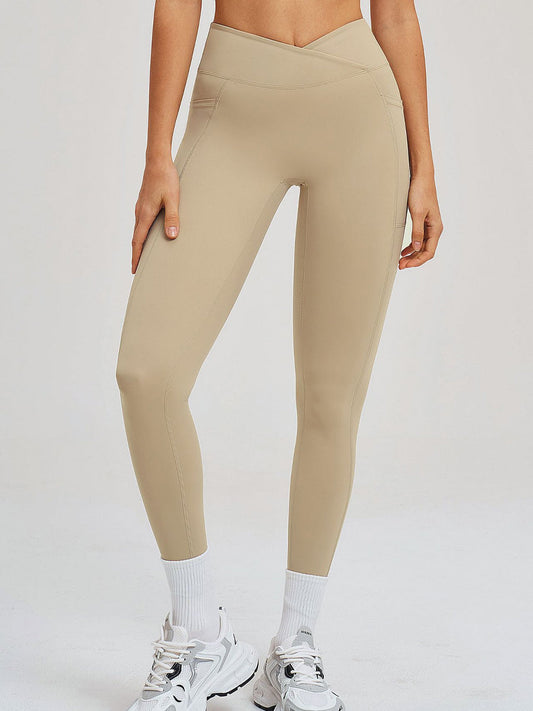 FlowLift Cross-Waist Flare Leggings