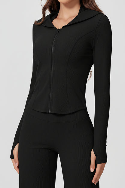 RibSculpt Zip Jacket