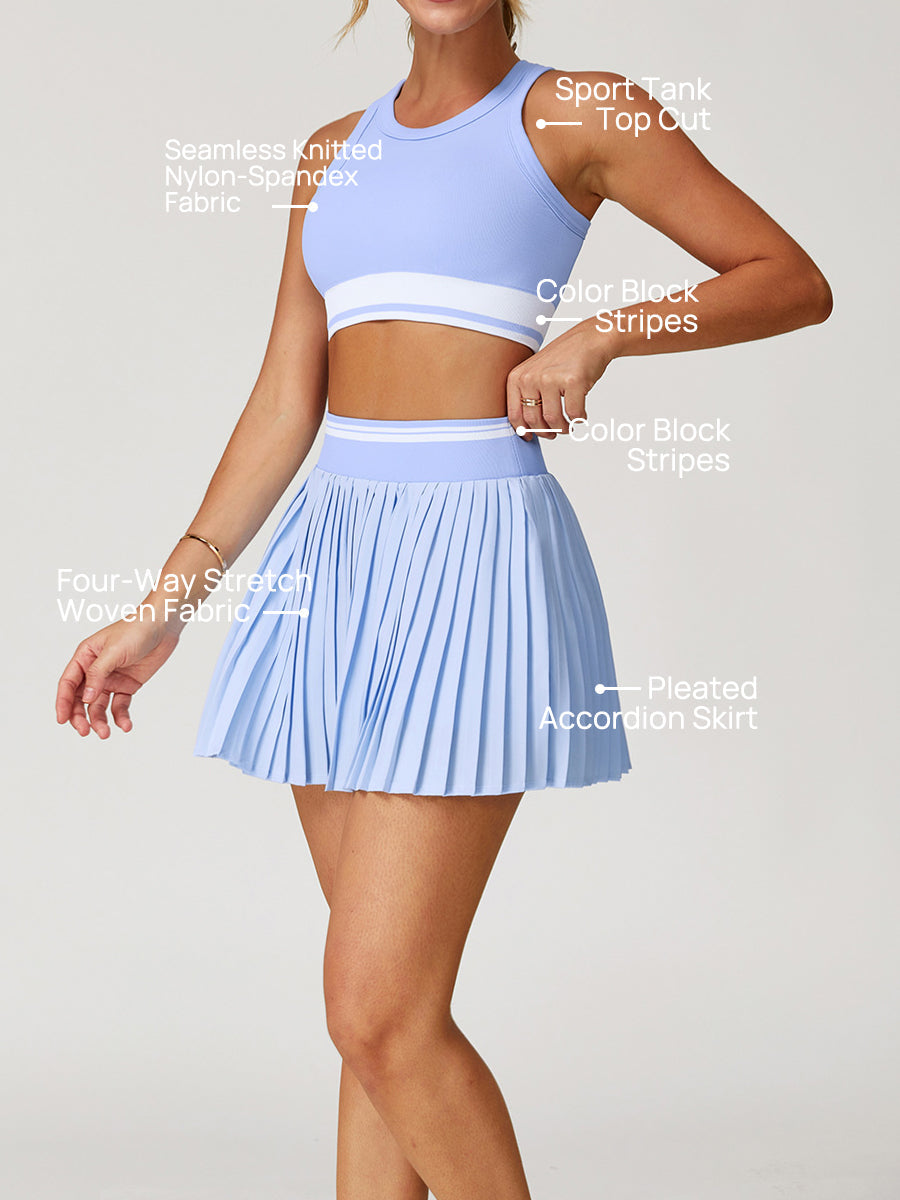 Power Petals Two-Piece Tennis Set