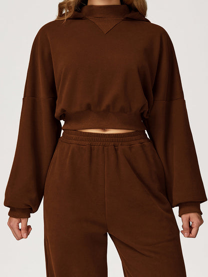 Luxe Crop Hoodie