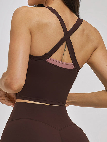 FlowSculpt Layered Bra Tank