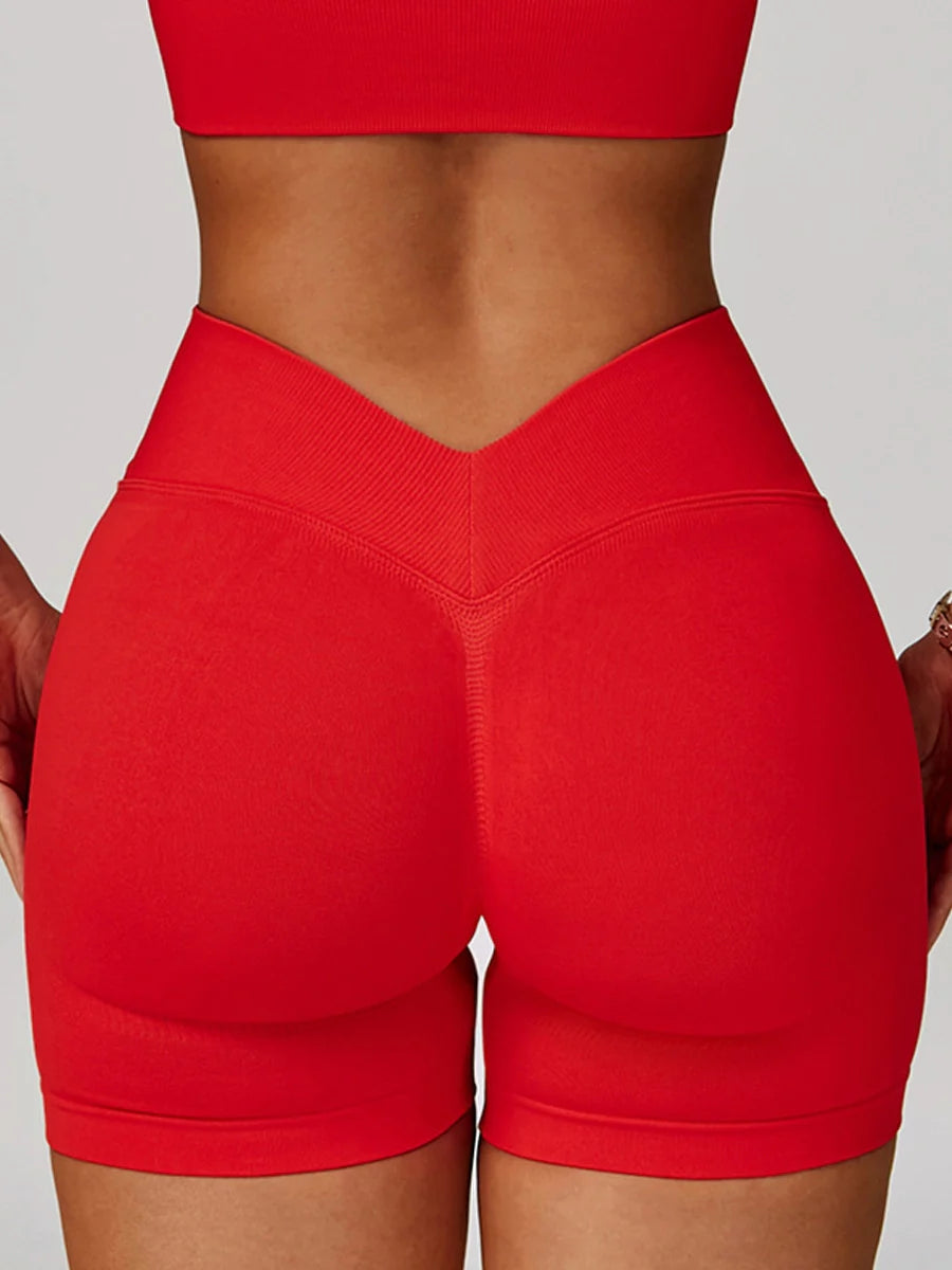 Earthbound Girl V-Waist High-Waist Shorts