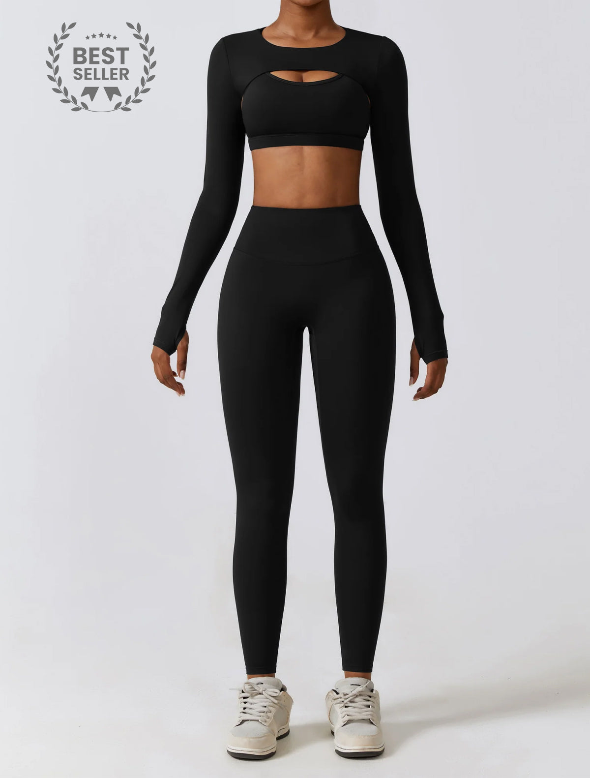 Three Piece Hot Set: Shrug, Bra and Leggings