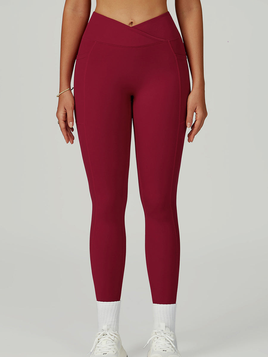 FlowLift Cross-Waist Flare Leggings