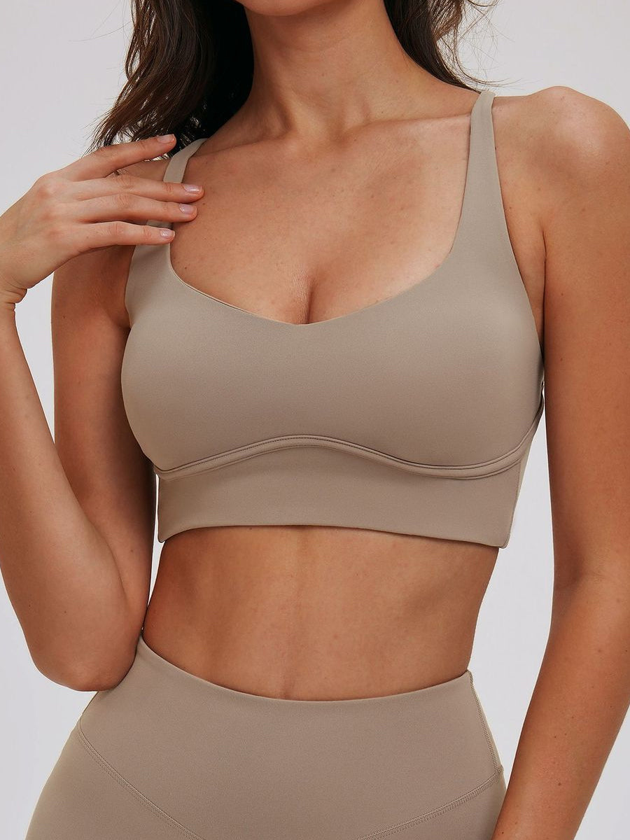 iftFlow Brushed Halter Bra