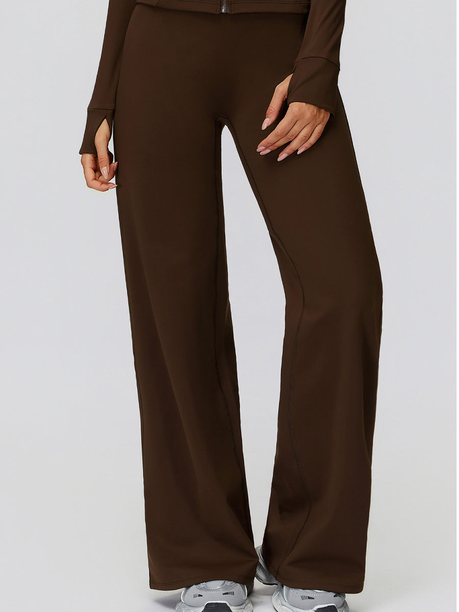 Chic Comfort Wide-Leg Trousers
