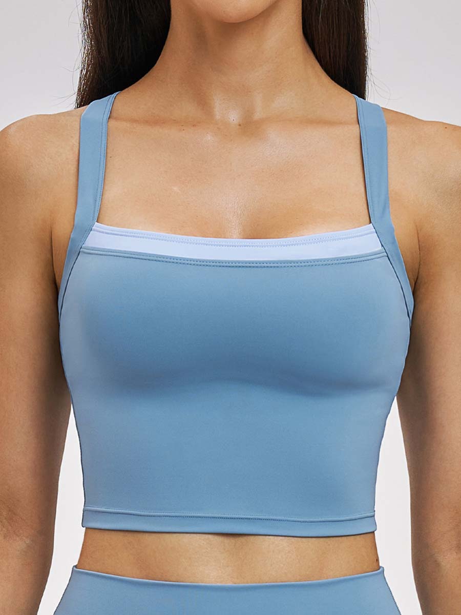 FlowSculpt Layered Bra Tank