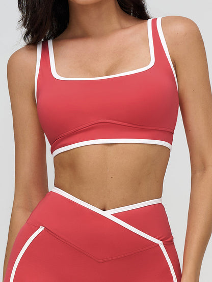 BareSculpt Square-Neck Bra