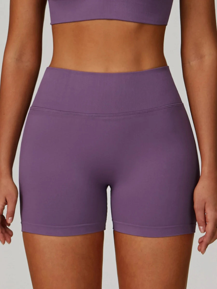 Earthbound Girl V-Waist High-Waist Shorts