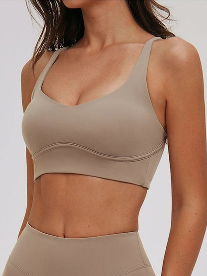iftFlow Brushed Halter Bra