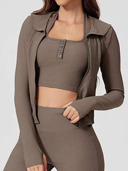 RibSculpt Zip Jacket