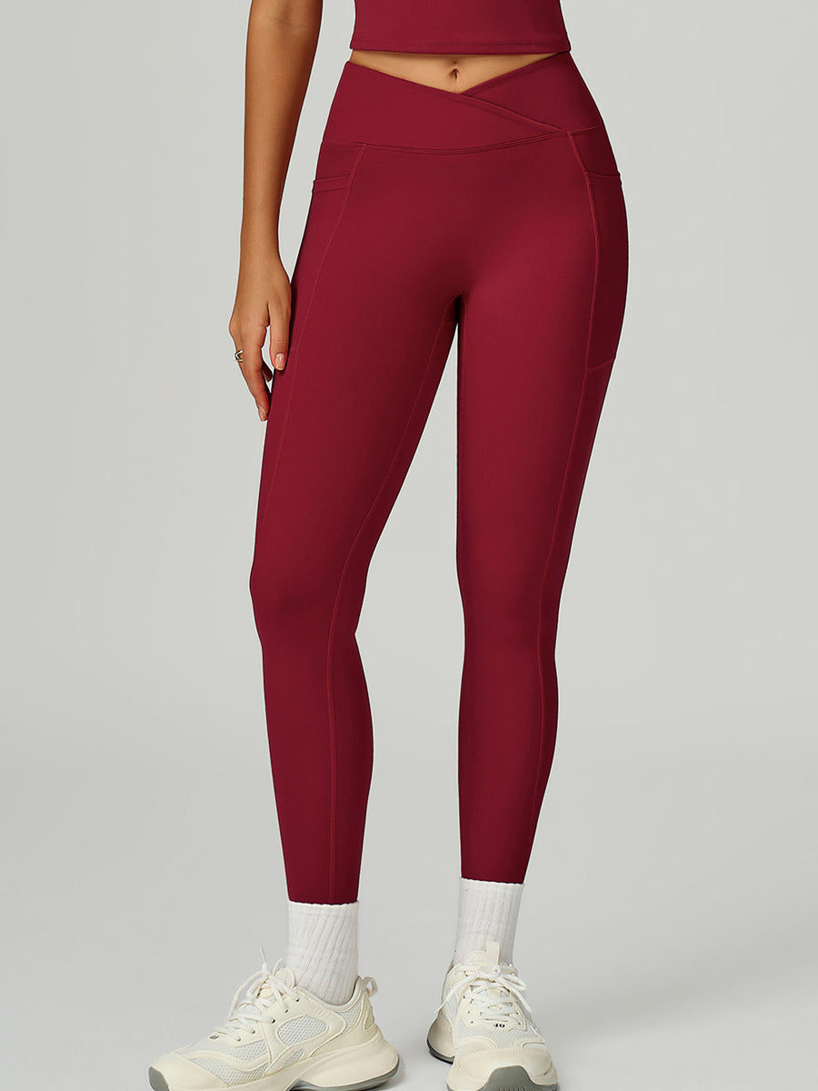 FlowLift Cross-Waist Flare Leggings