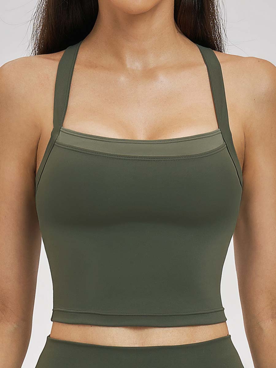 FlowSculpt Layered Bra Tank