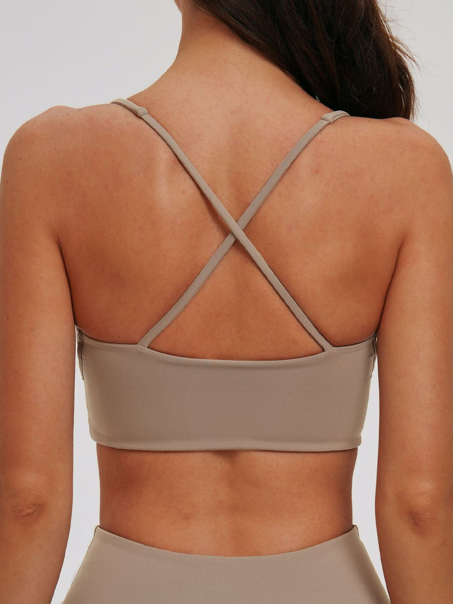 iftFlow Brushed Halter Bra