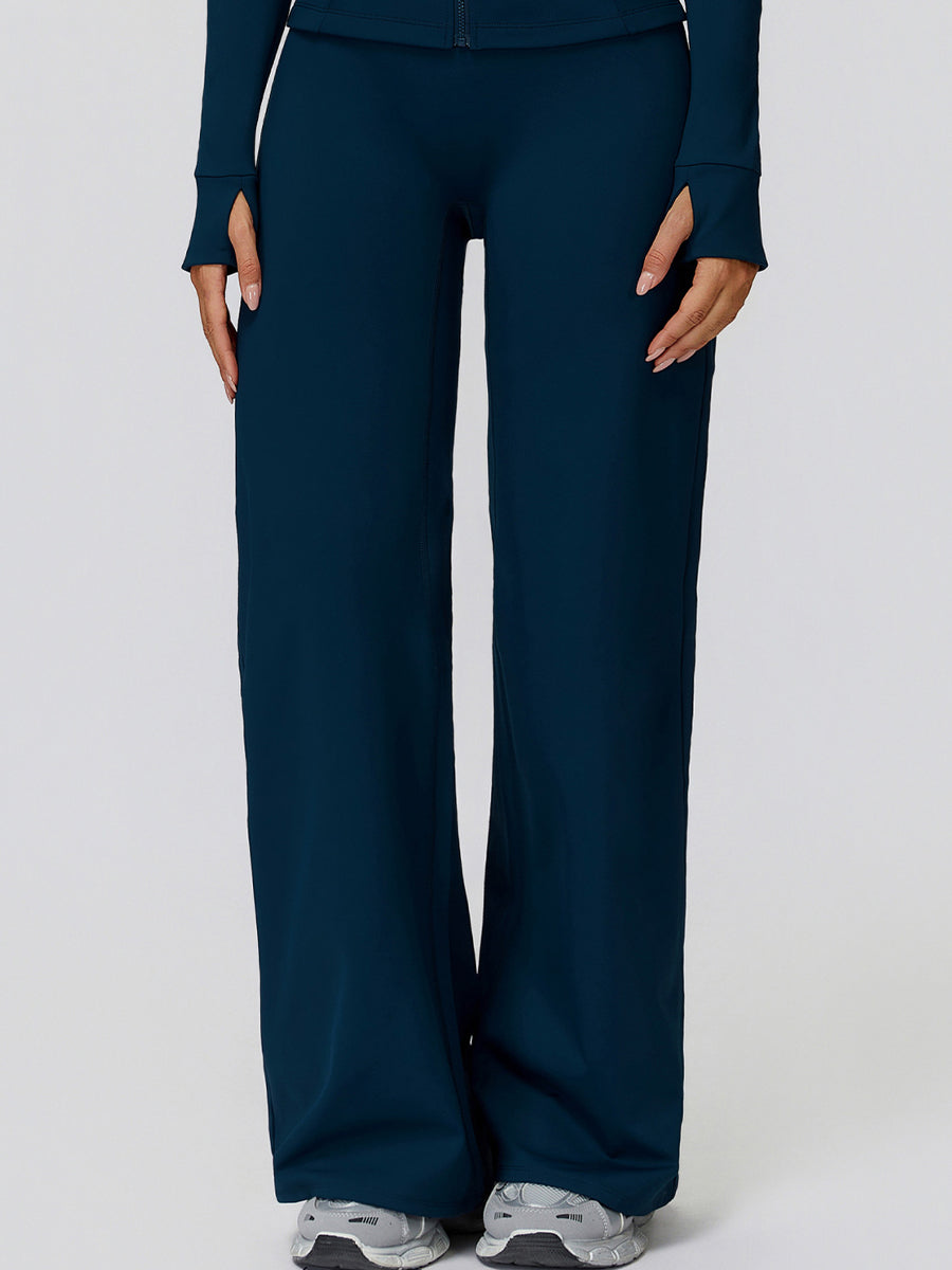 Chic Comfort Wide-Leg Trousers