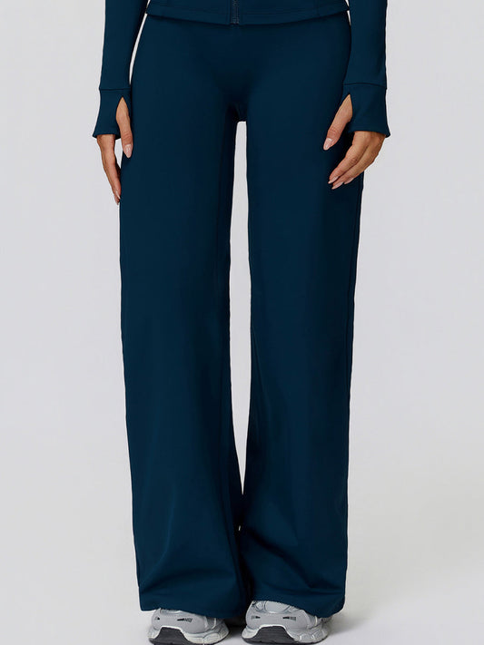 Chic Comfort Wide-Leg Trousers