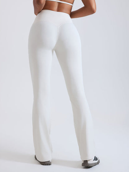 BareLift Knot-Waist Flare Pants