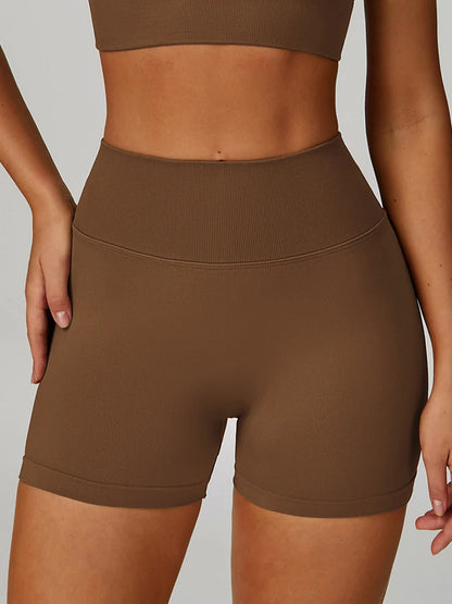 Earthbound Girl V-Waist High-Waist Shorts