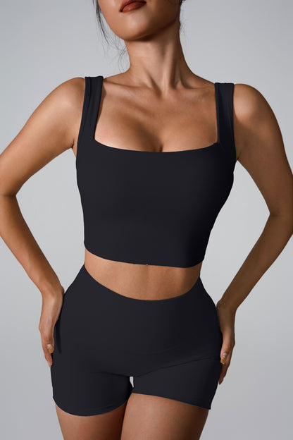 Hollow-Back Shockproof Sports Bra