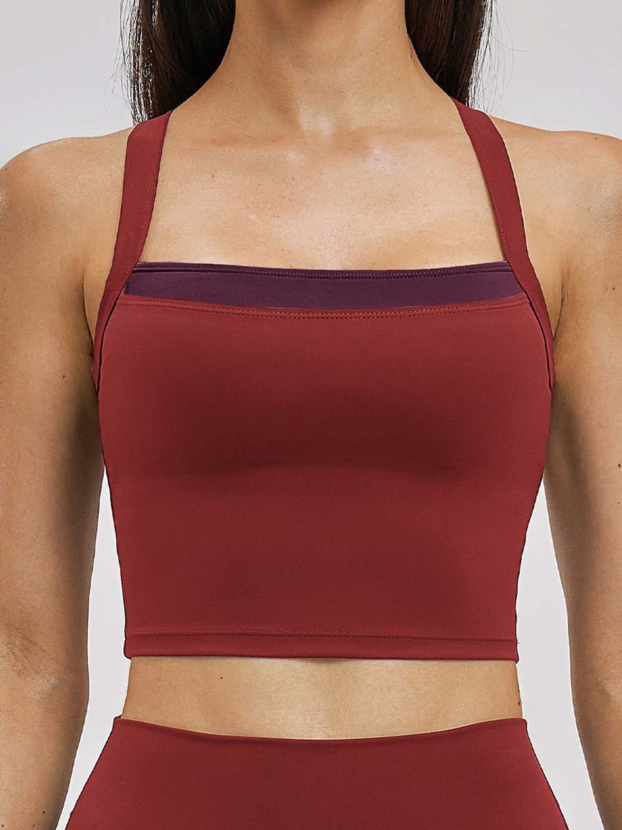 FlowSculpt Layered Bra Tank