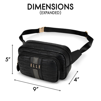 Eleganza Vegan Leather Crossbody Bag-3