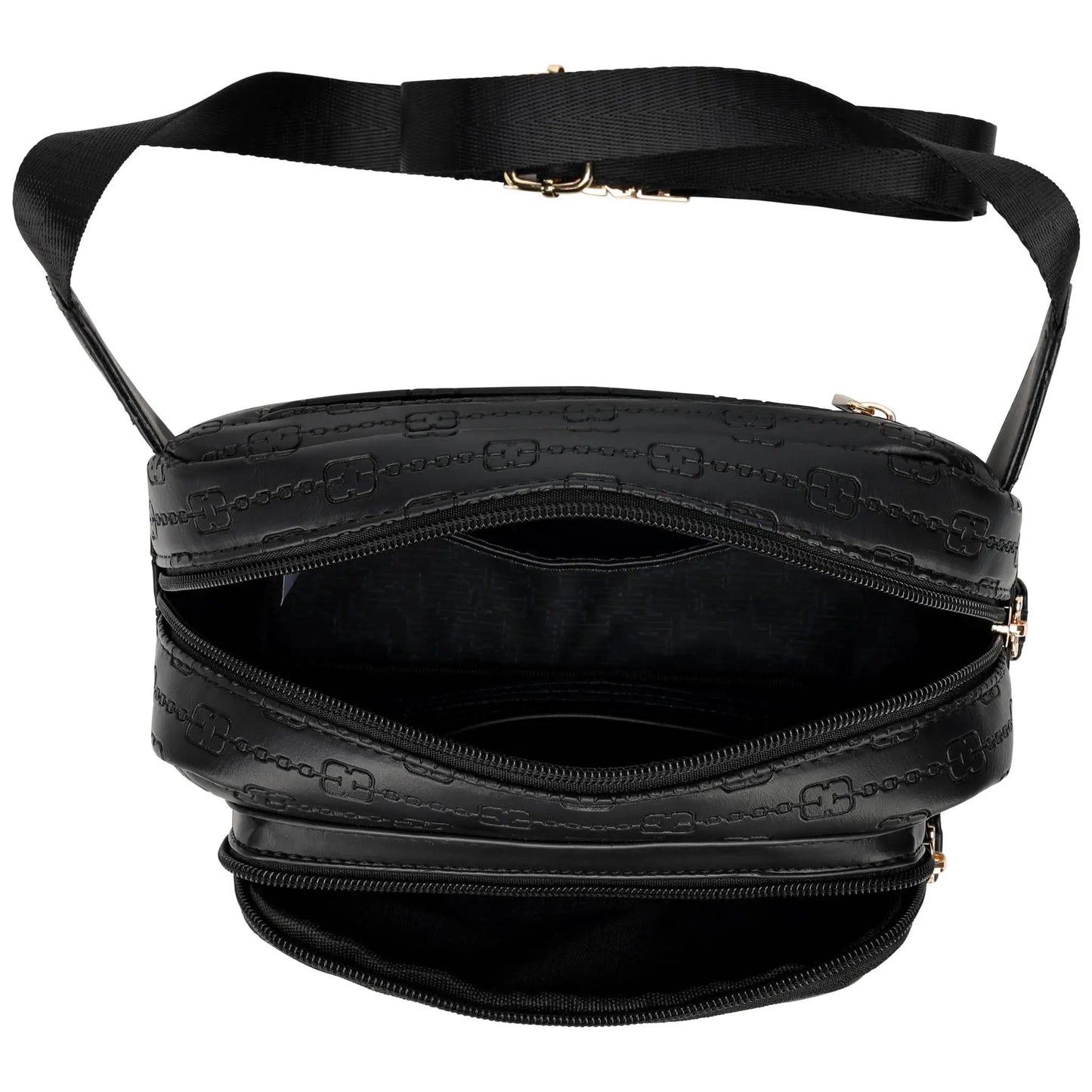 Eleganza Vegan Leather Crossbody Bag-2