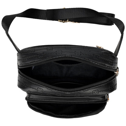 Eleganza Vegan Leather Crossbody Bag-2