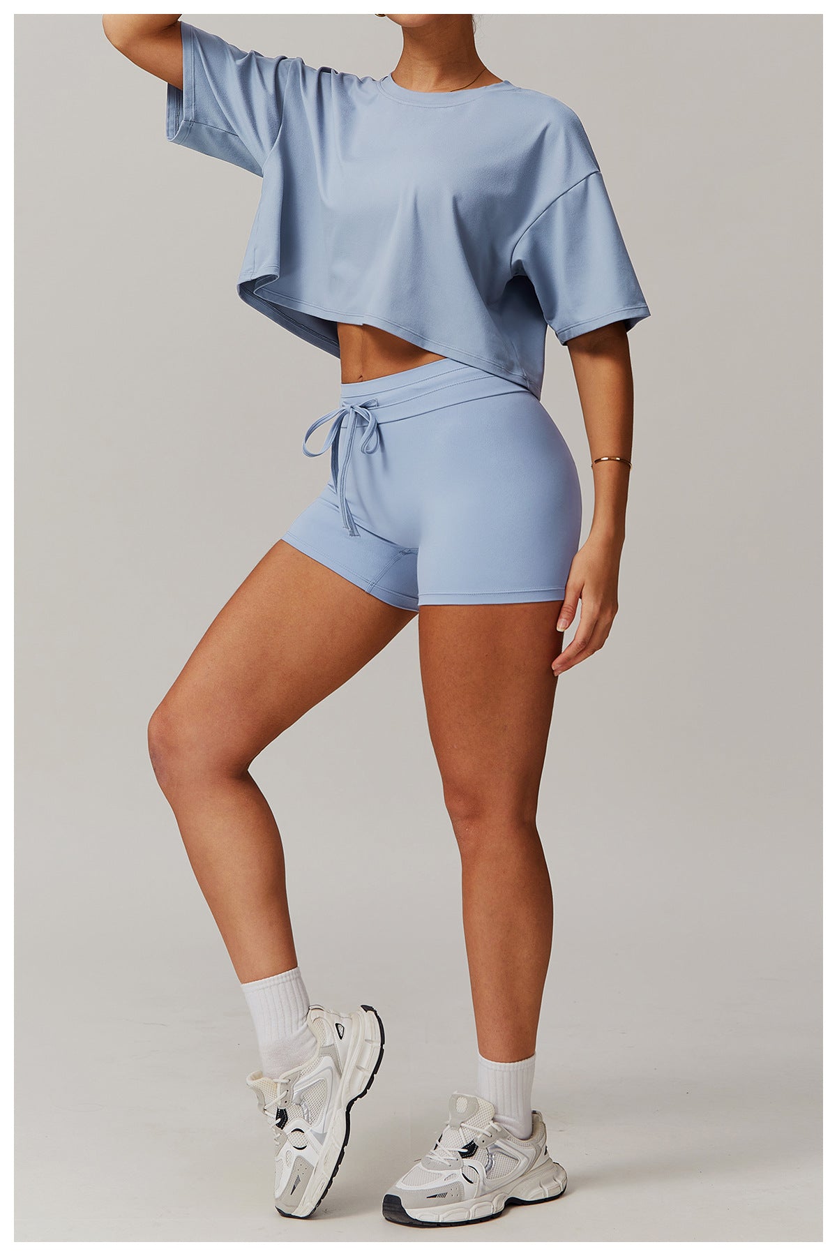 Loose Fit Cropped T-Shirt