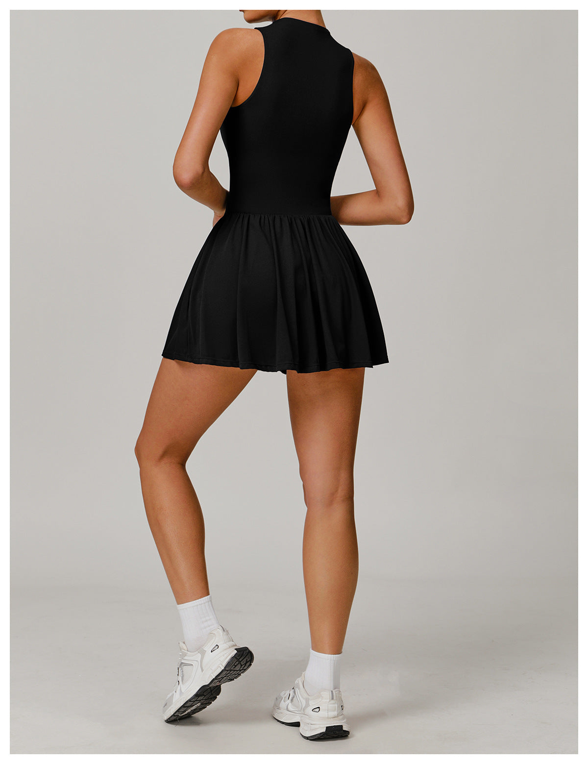 High Neck Tennis Dress