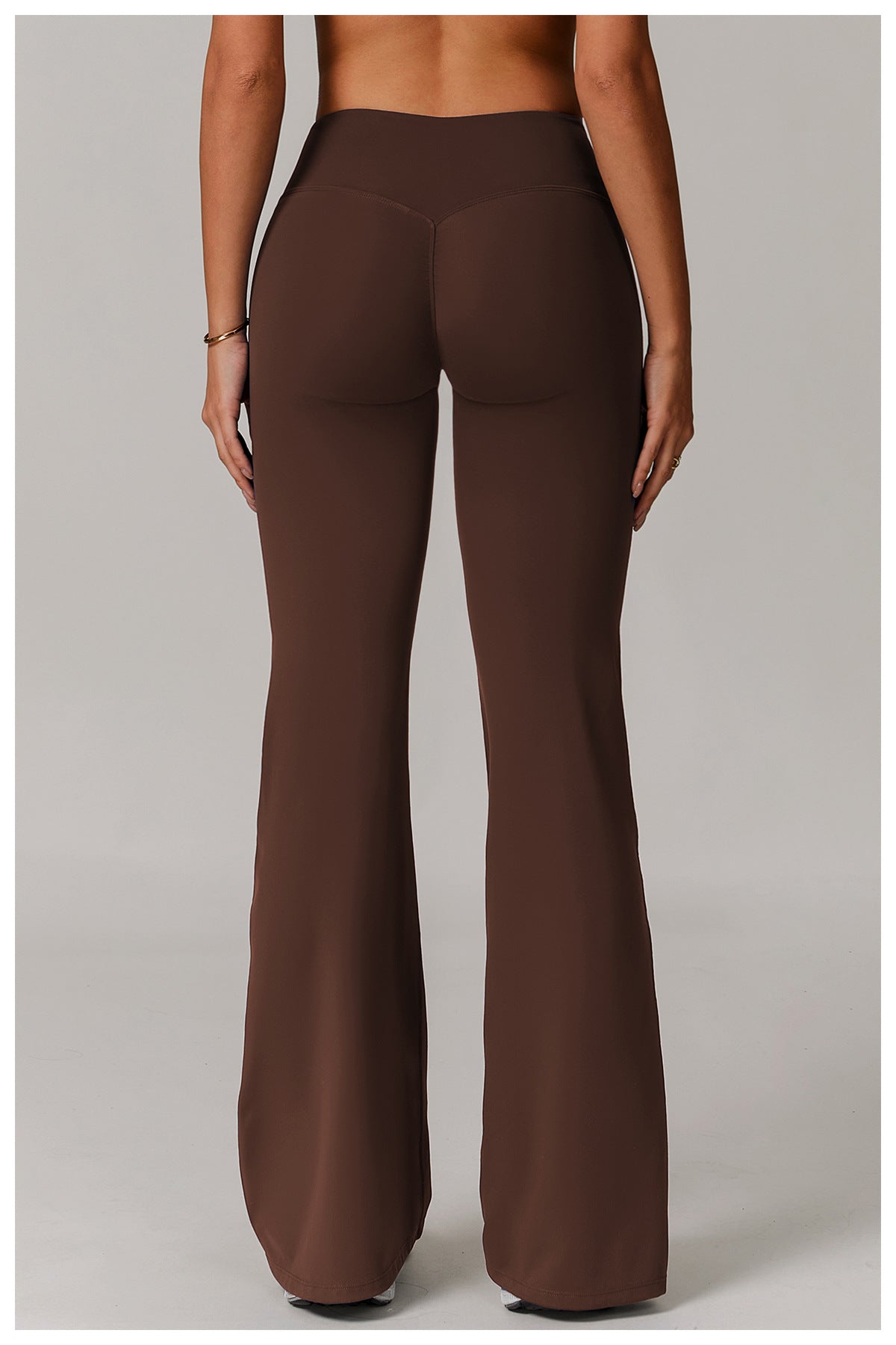 Fitted Flared Yoga Pants