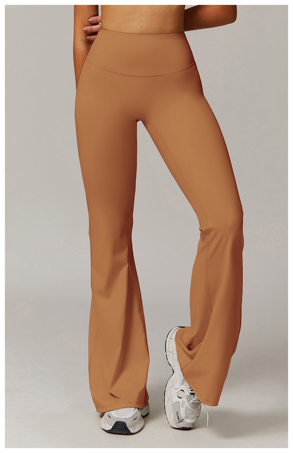 Fitted Flared Yoga Pants
