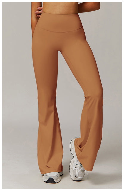 Fitted Flared Yoga Pants