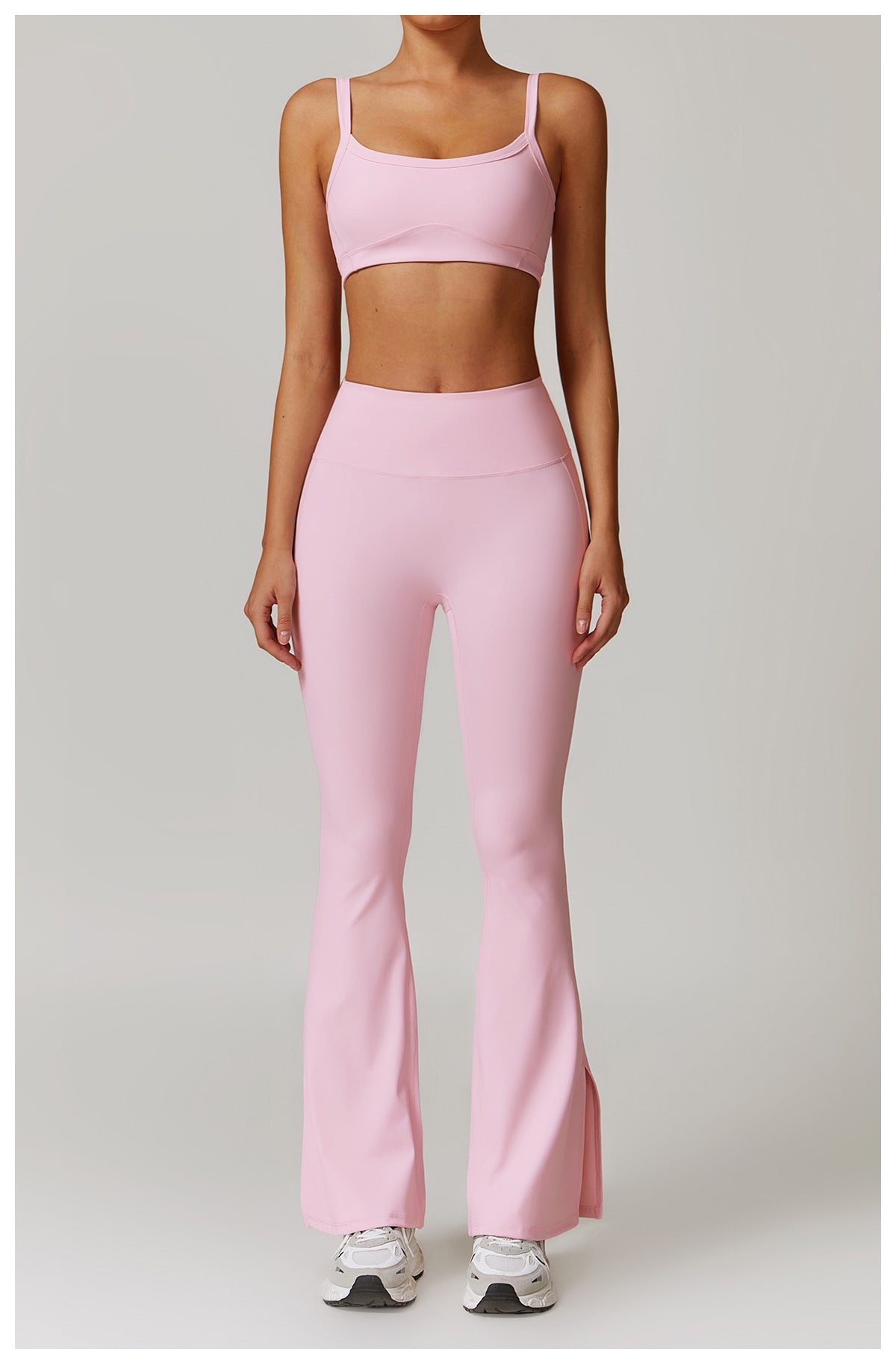 Sculpting High-Waist Flared Yoga Pants