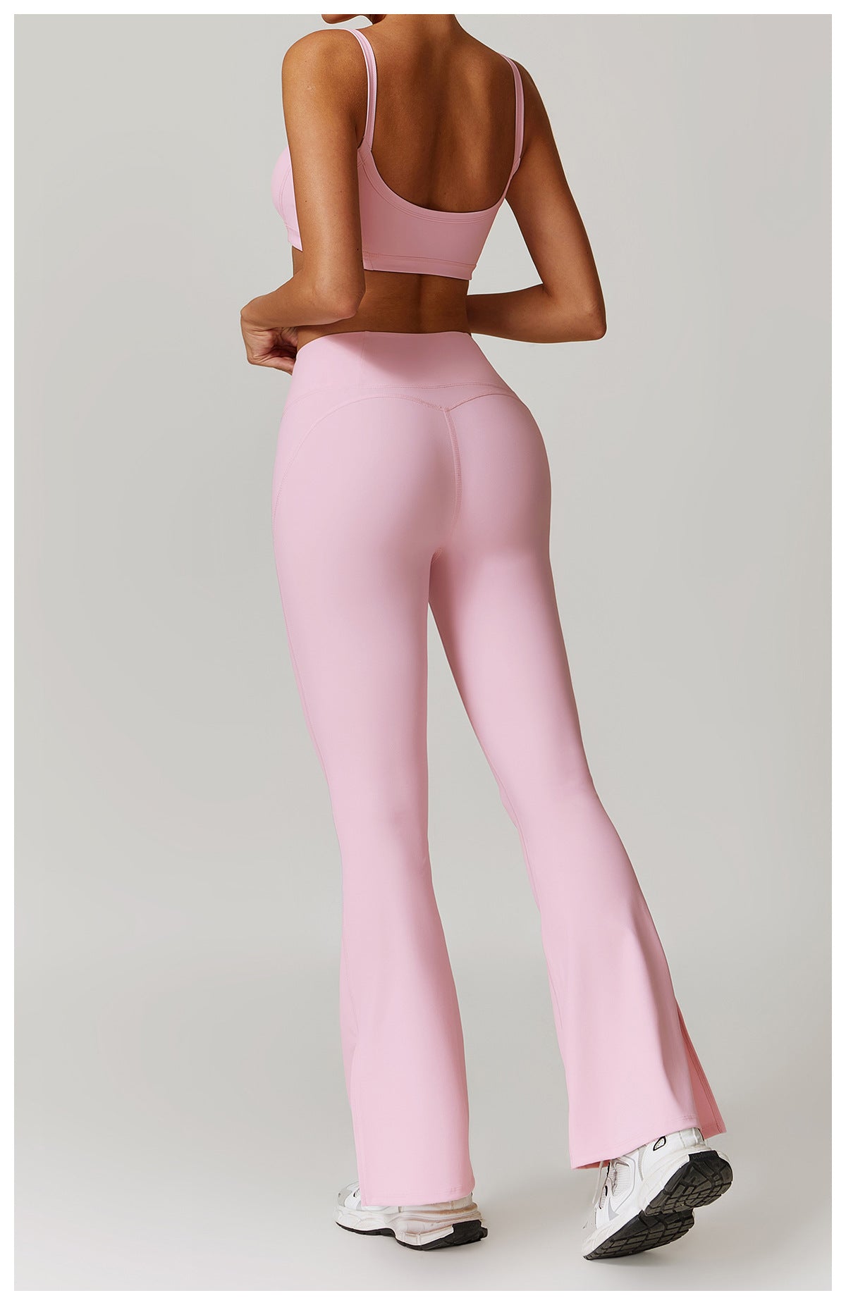 Sculpting High-Waist Flared Yoga Pants