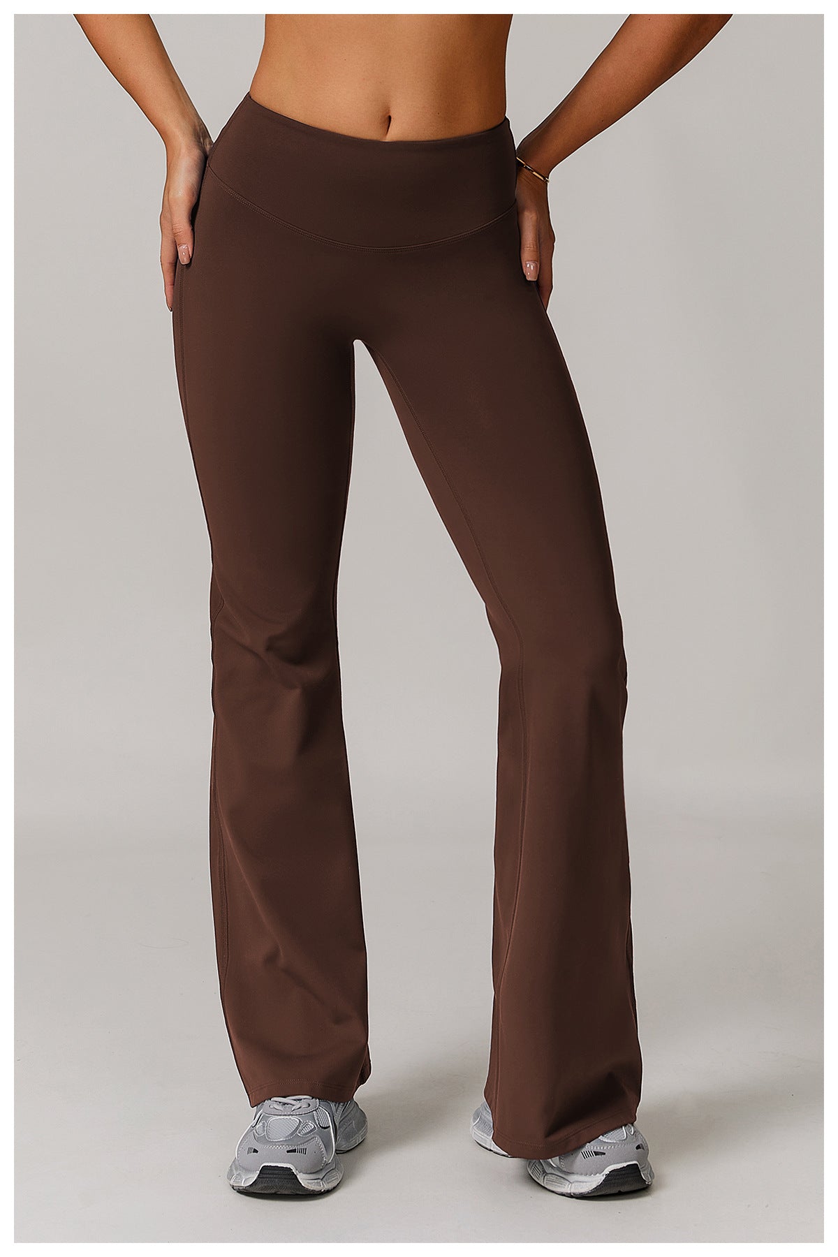 Fitted Flared Yoga Pants