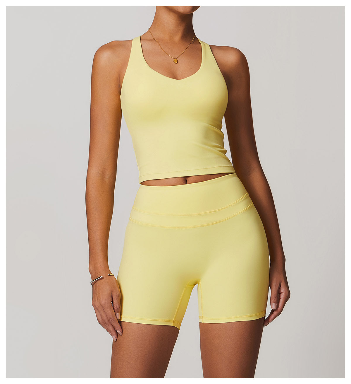 Cross-Back Yoga Tank