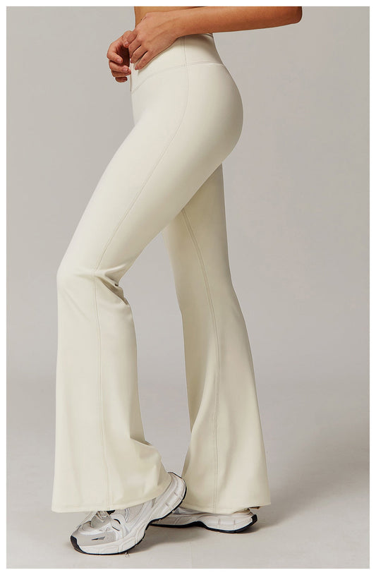 Fitted Flared Yoga Pants