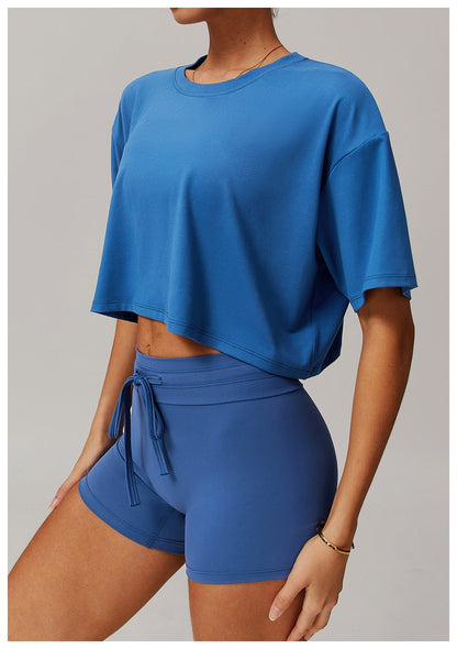Loose Fit Cropped T-Shirt